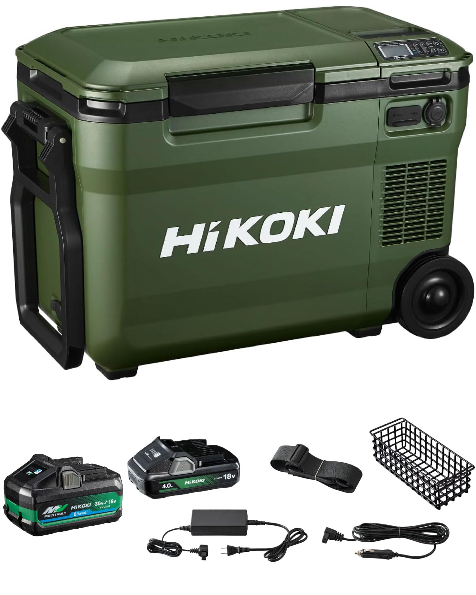 HiKOKI(ハイコーキ) 18V充電式冷温庫 UL18DBA(LMG) 25L + マルチボルト蓄電池 BSL36B18BX(セット買い)、Amazonで88,300円・27%OFF