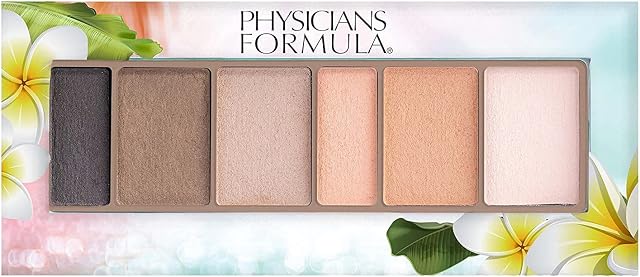 Physicians Formula, Matte Monoi Butter Eyeshadow, Nude Eyeshadow Palette with Matte Finish, with Monoi Butter, Murumuru Butter, Cupuaçu Butter, Tucuma Butter, Matte Blushed Nude
