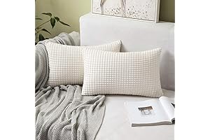 MIULEE Farmhouse Pillowcases for Twin XL