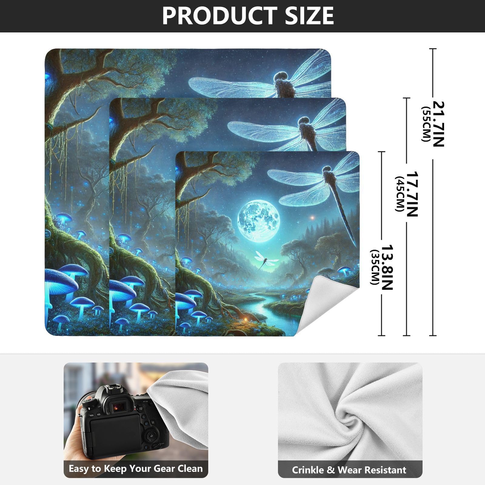 Joko Ivery Dragonfly Blue Protective Wrap 13.8