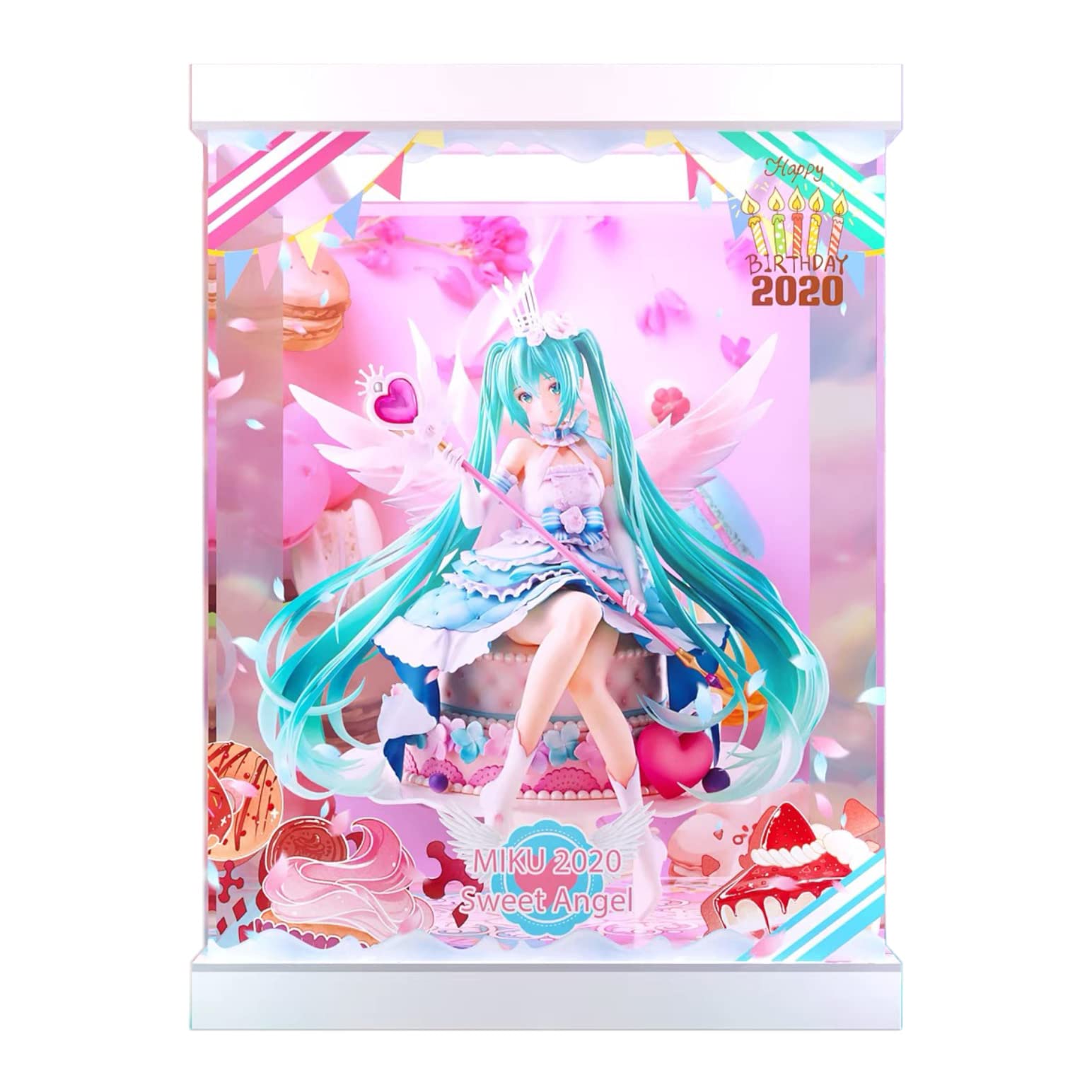 Amazon.co.jp: 専用 フィギュアケース 初音ミク Birthday 2020 Sweet  