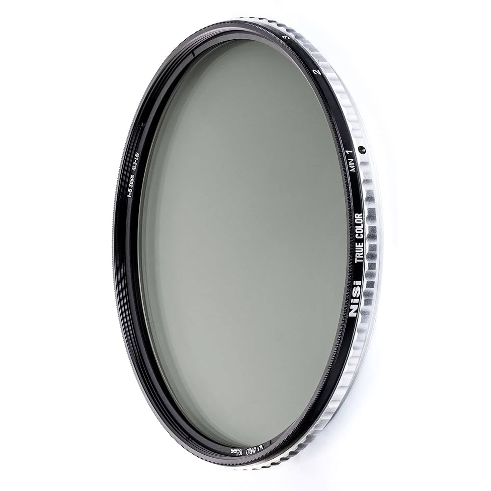 NiSi｜ニシ TRUE COLOR ND-VARIO 1-5stops 0.3 NiSi True Color ND-VARIO Pro Nano 1-5stops Variable ND