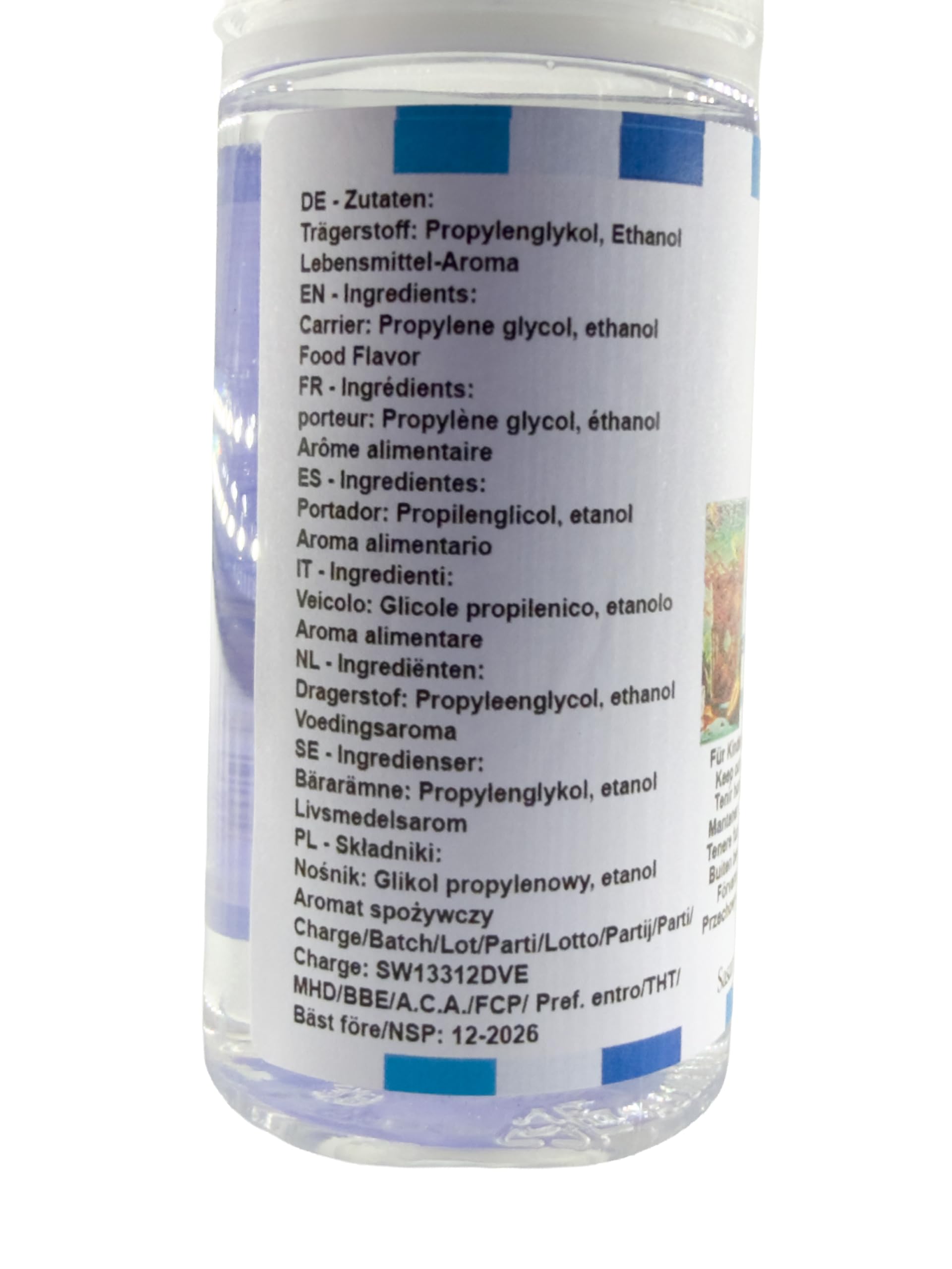 Herbata mrożona truskawka aromat koncentrat – Wegański – Sasami – 100ml
