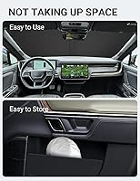 Vista 331 de Proadsy Parasol para parabrisas actualizado 2026, ajuste personalizado, Lexus NX 2022-2025 2026, 4 capas, plegable, protector de parasol frontal que