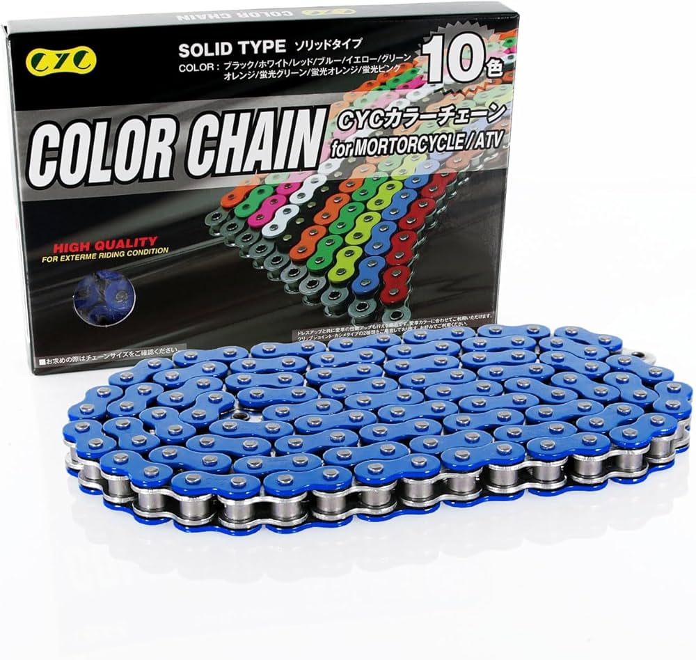 Amazon.co.jp: CYC バイク用チェーン 428-130L シールチェーン