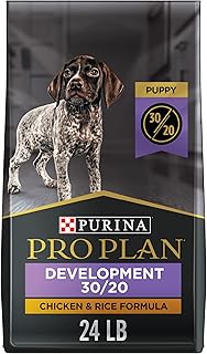 Purina Pro Plan Puppy Sport Development 30/20 Chicken and Rice High Protein Puppy Food - 24 lb. Bag