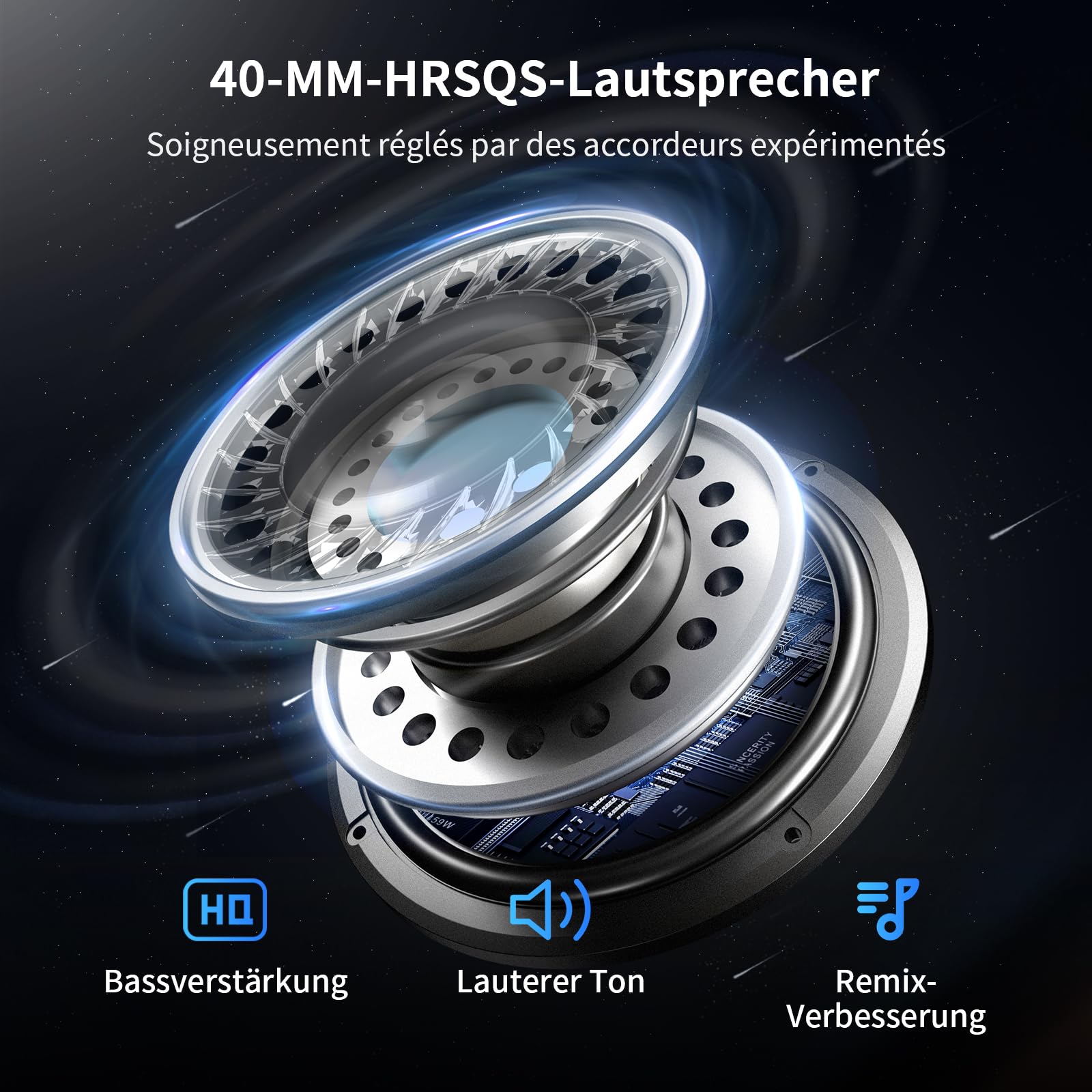 Fodsports M1-S Pro 2er Pack Motorrad Headset, 8-Personen Bluetooth Intercom mit 2000m Reichweite & CVC Geräuschunterdrückung, Musik Teilen, AUX Mischfunktion & Automatischer Anrufannahme