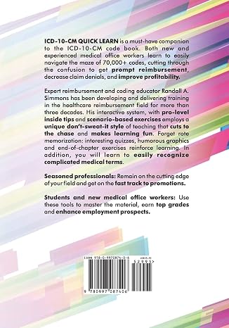 ICD-10-CM Quick Learn (Quick Learn Guides)