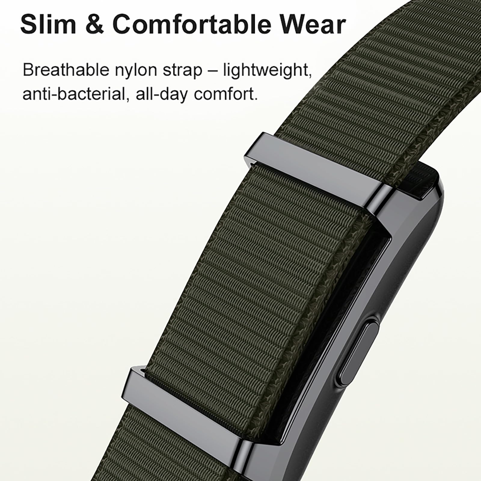 findtime Fitness Tracker pulsera sin pantalla, monitor de sueño, contador de calorías, IP68, resistente al agua, pulsera de fitness, iOS, Android, frecuencia cardíaca