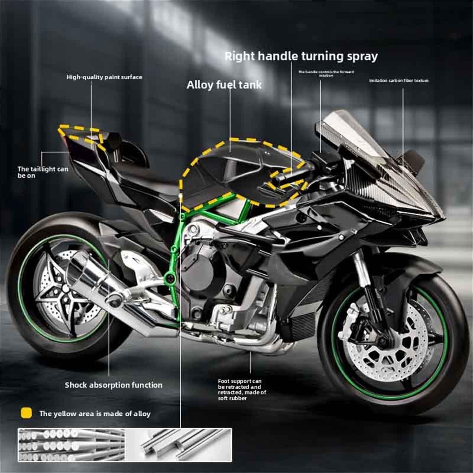 Maquette moto : Kawasaki Ninja H2R - Tamiya - Rue des Maquettes Maquette moto : Kawasaki Ninja H2R - Tamiya - Rue des Maquettes