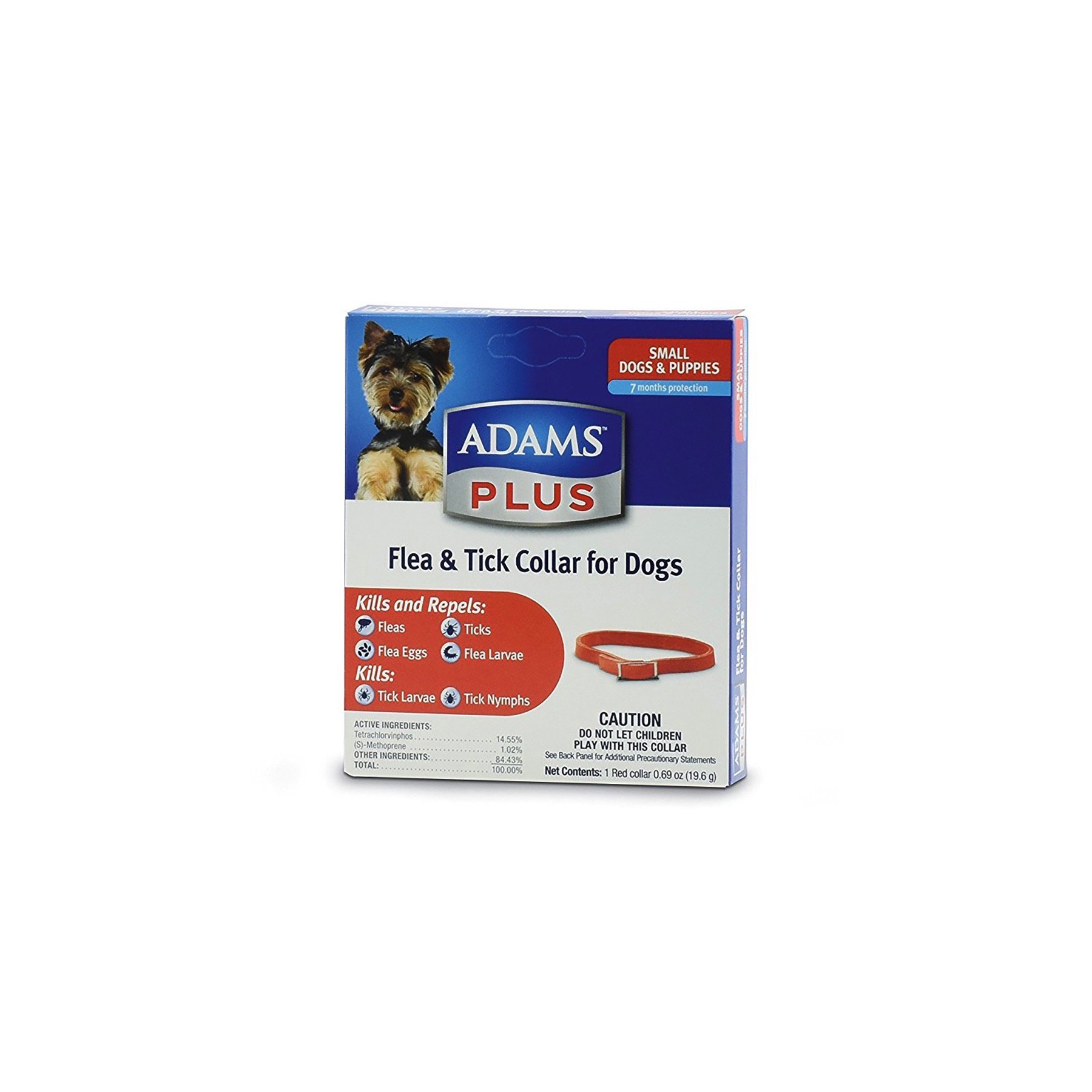 AdamsPlus Flea & Tick Collar For Small Dogs