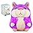 SANJOIN Kids Toddler Toys for Ages 2-4, Talking Hamster Repeats What You Say, Interactive Plush Repeating Toy for 2 3 4 5 6 8 Year Old Boy Girl Birthday Gift (Purple)