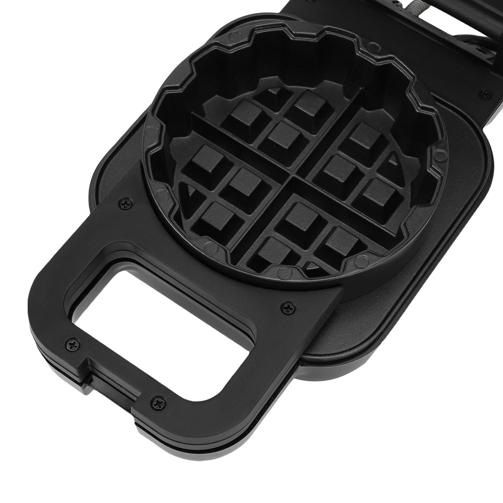 Macchina per waffle ripiene da 800 W, ferro per waffle, ferro per waffle soffice antiaderente per la di casa Colazione quotidiana Pasticceria fatta in casa Preparazione di dessert