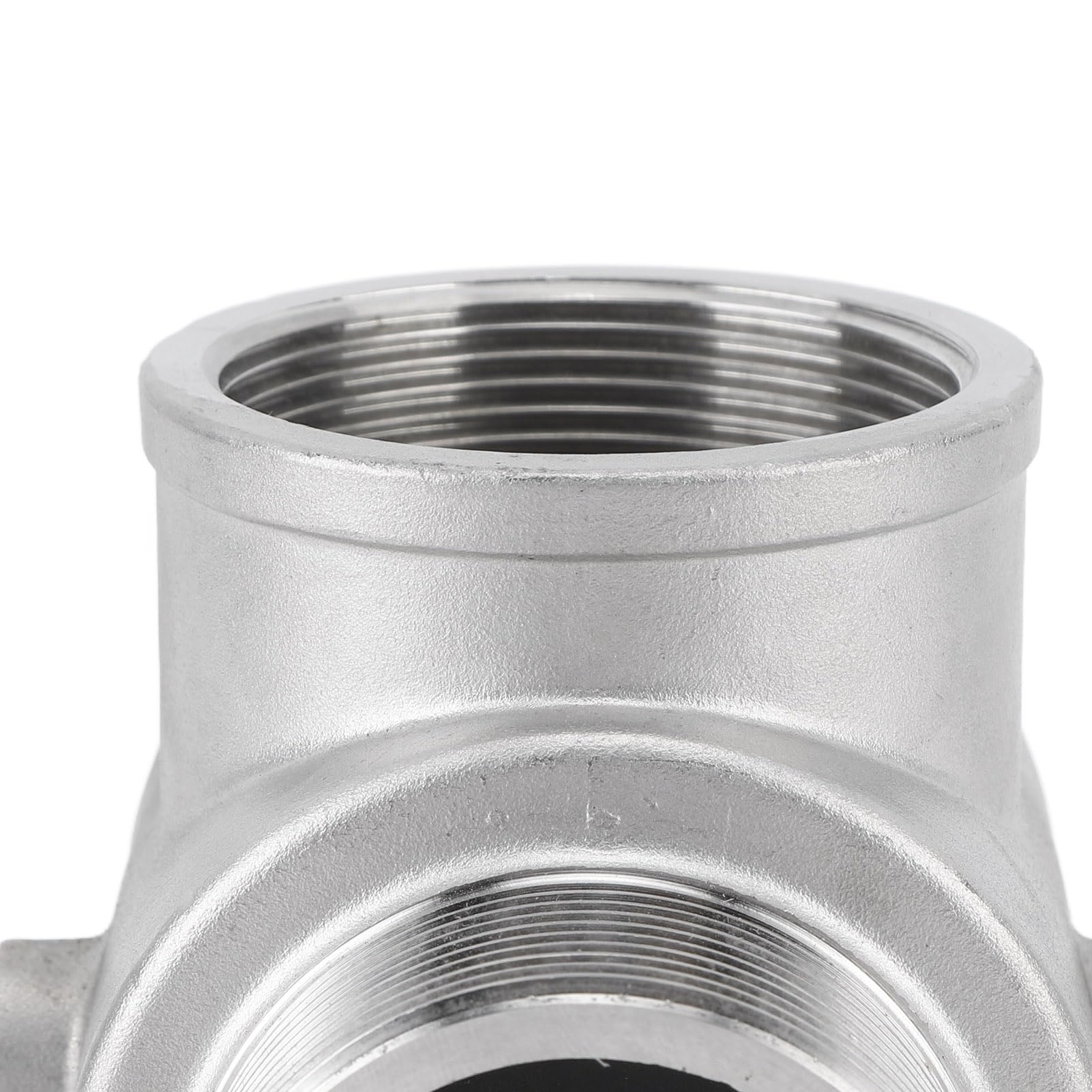 Válvula de retención de 16 MPa, válvula de retención de resorte para bomba de agua de 5 vías, válvula de control hidráulica de aleación de aluminio con roscas macho y hembra para