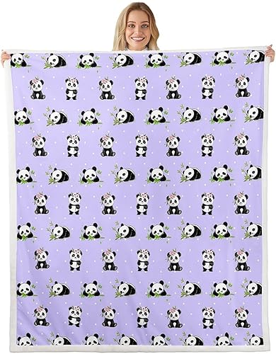 Vista 22 de Manfei Manta de vellón con estampado de mariposas y flores, diseño romántico de corazón para cama, sofá, decoración de habitación de niños y niñas