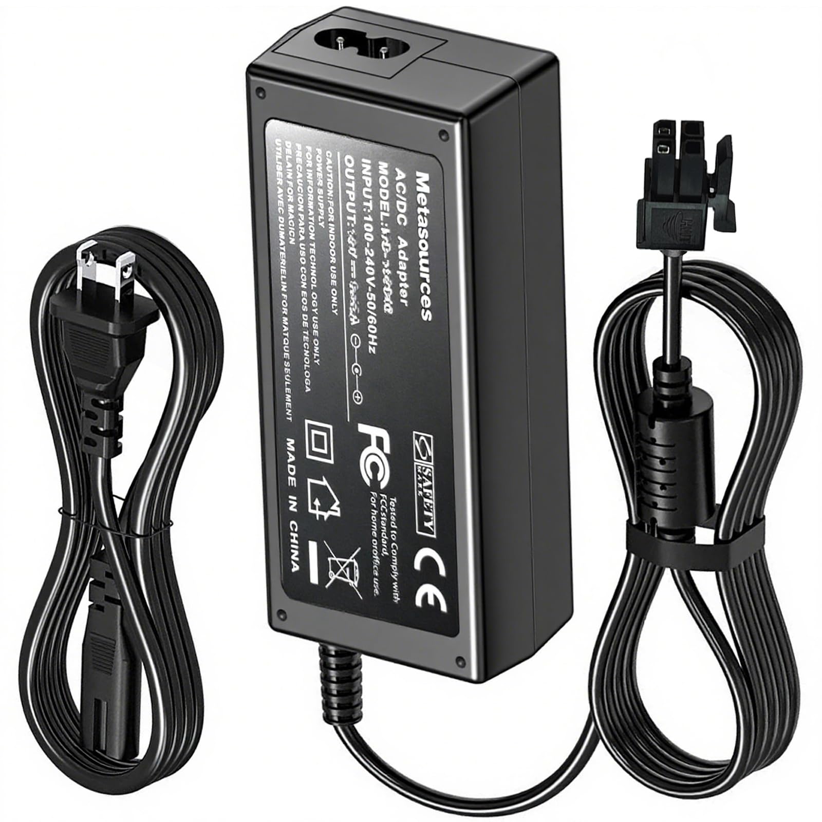 Amazon.com: Metasources 12V 4-Pin AC DC Adapter Compatible with
