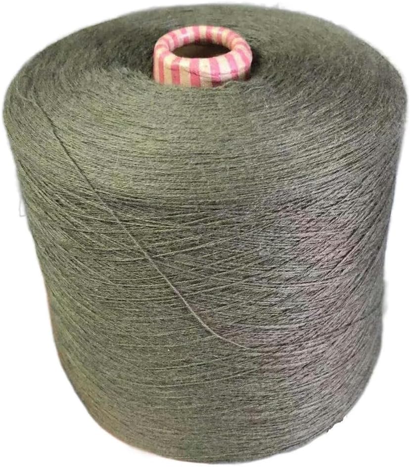 Mohair Yarn Wool Cashmere Yarn Crochet Yarn Fluffy 1000g 28S 85% Cotton Yarn for Knitting Crochet 15% Cashmere Wool Yarn to Knit Threads Woven DIY Handmake Crocheting(CAI Dian Yan Hui)