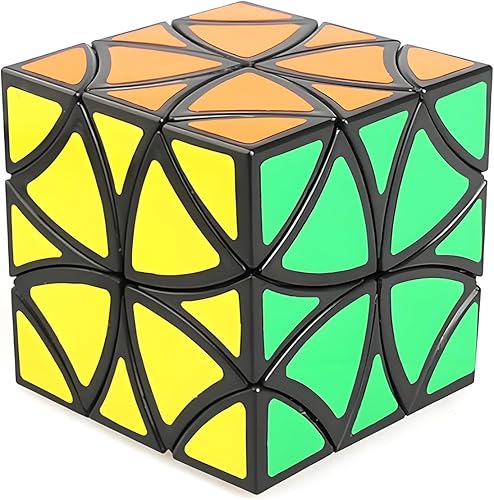 AI-YUN Cubo de rompecabezas de helicóptero, rompecabezas de mariposa, helicóptero Twisty Speed Cube Puzzle juguete, entrenador cerebral, negro