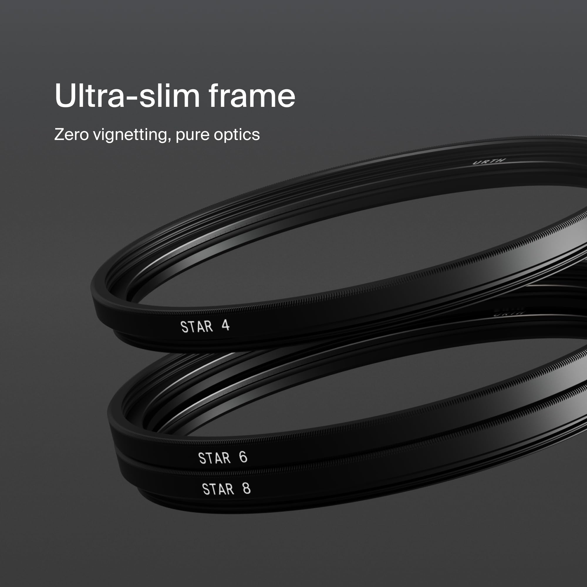 Urth 67 mm Kit Filtri 3-in-1 Star per Obiettivo - Effetti Starburst 4, 6, 8 Punte, Nano Rivestimento Multistrato, Filtri Cinematografici per Fotocamera