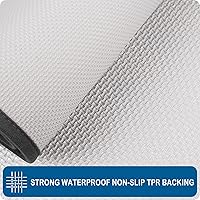 Vista 4 de PURRUGS Alfombra de Cocina Lavable a Máquina 61 cm x 90.2 cm, Alfombra Antideslizante para Cocina y Tapetes para Piso, Tapetes Super Absorbentes