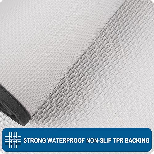 Miniatura 4 de PURRUGS Alfombra de cocina lavable a máquina, de 32 x 47 pulgadas, antideslizantes, antideslizantes, tapetes de pie suaves para cocina, fregadero y