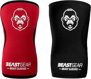 Amazon.co.jp: Beast Gear ニースリーブ ウェイトリフティング用 - 5mm