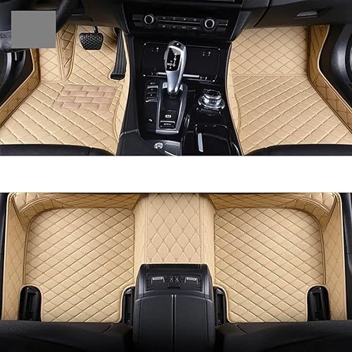 Miniatura 10 de Car mat Custom Car Floor Mats for Nissans X-Trail Rogues XTrail Auto Accessories Foot Carpet (Color  Brown)