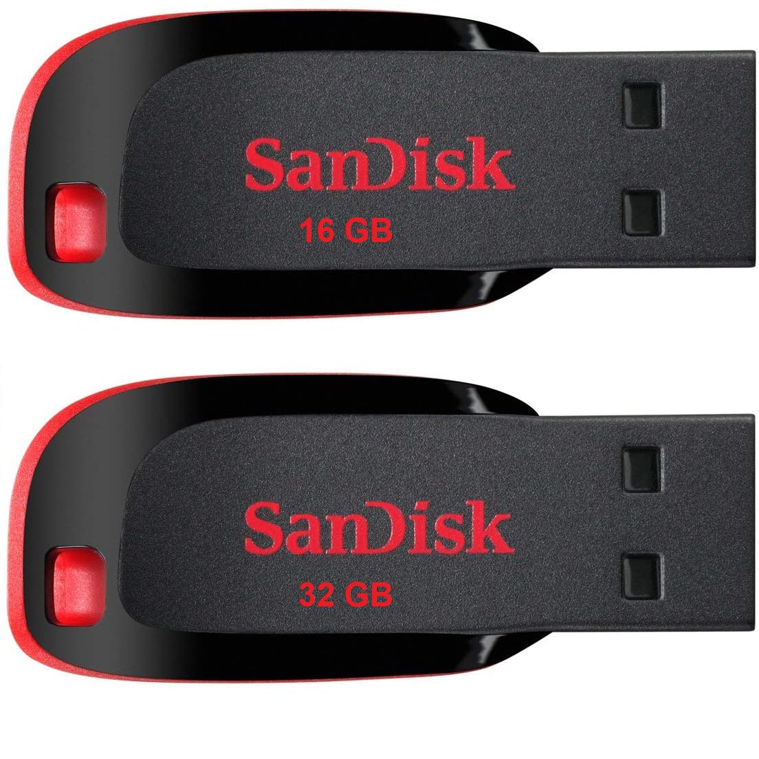 Sandisk 16gb & 32gb USB 2.0 Cruzer Blade Pendrive (combo) (B0CTQCZ4J1) Amazon Price History, Amazon Price Tracker