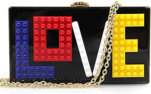 Miniatura 7 de YYW Love - Bolso de mano de acrílico, caja de acrílico, bolso de mano para mujer, boda, fiesta, cóctel