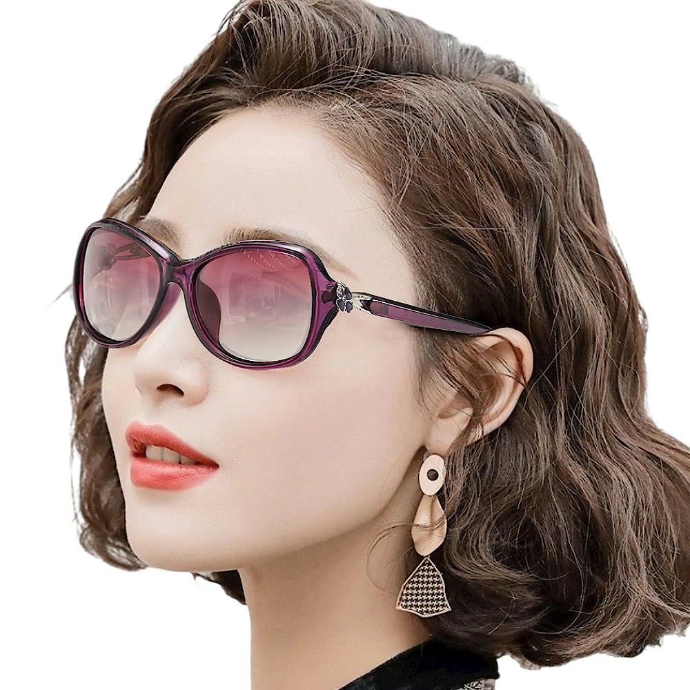 Amazon | [FEISEDY] サングラス 偏光サングラス レディース