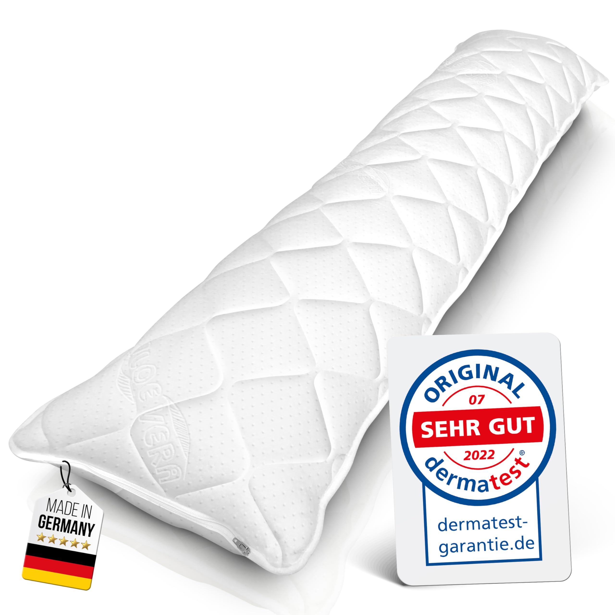 Rosenkern Seitenschläferkissen - [Made in Germany]