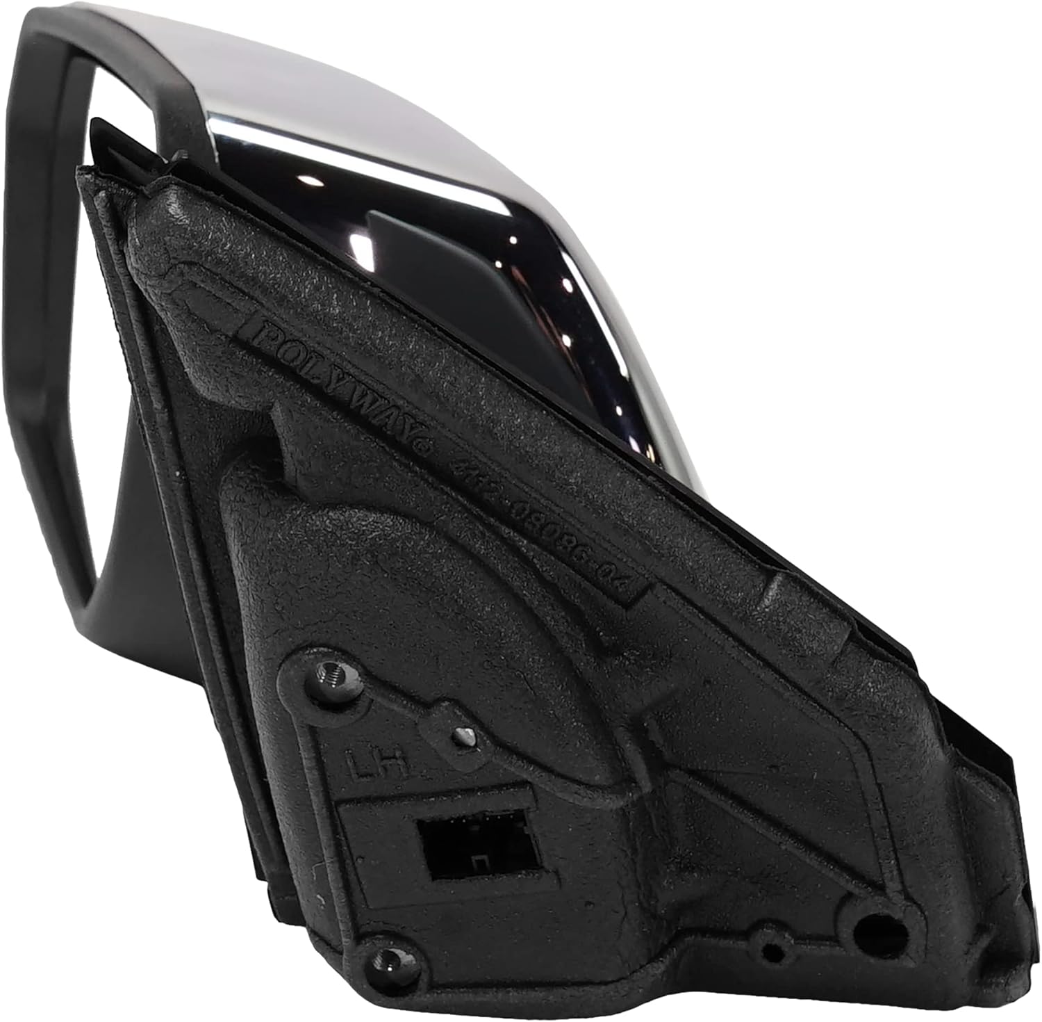 Garage-Pro Driver Side Power Heated Mirror for Chevrolet Equinox GMC Terrain 2018-2023 Without Signal Light, Blind Spot Monitor & Memory, Chrome Car Vanity Mirror