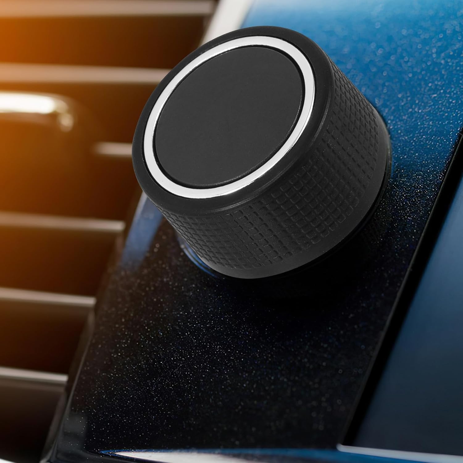 Universal Car Radio Audio Volume Control Knob Replacement, Radio Knob Button Compatible with 2007-2014 Models, Automotive Electrical Accessory