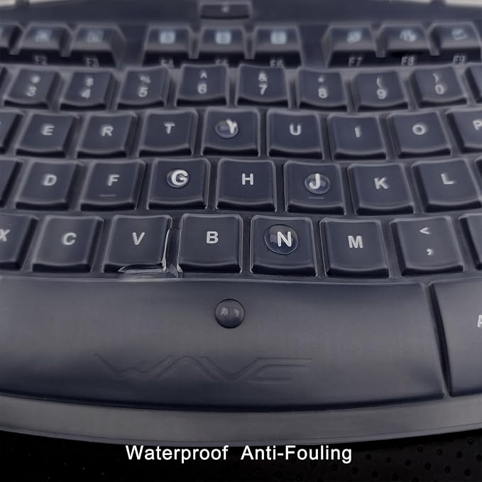 Protector de teclado de silicona para Logitech K350 MK550 MK570 miniatura 4