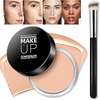 Corrector en crema de cobertura completa, cor...