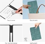 Marte Vanci A5 Tableau blanc Petit, Mini Carnet de bord, Portable Wipe Clean White Board avec stylo et essuie-glaces, A5 Bloc-notes, Réutilisable pour bureau, École, Accueil, Notes, Listes, Mémoires
