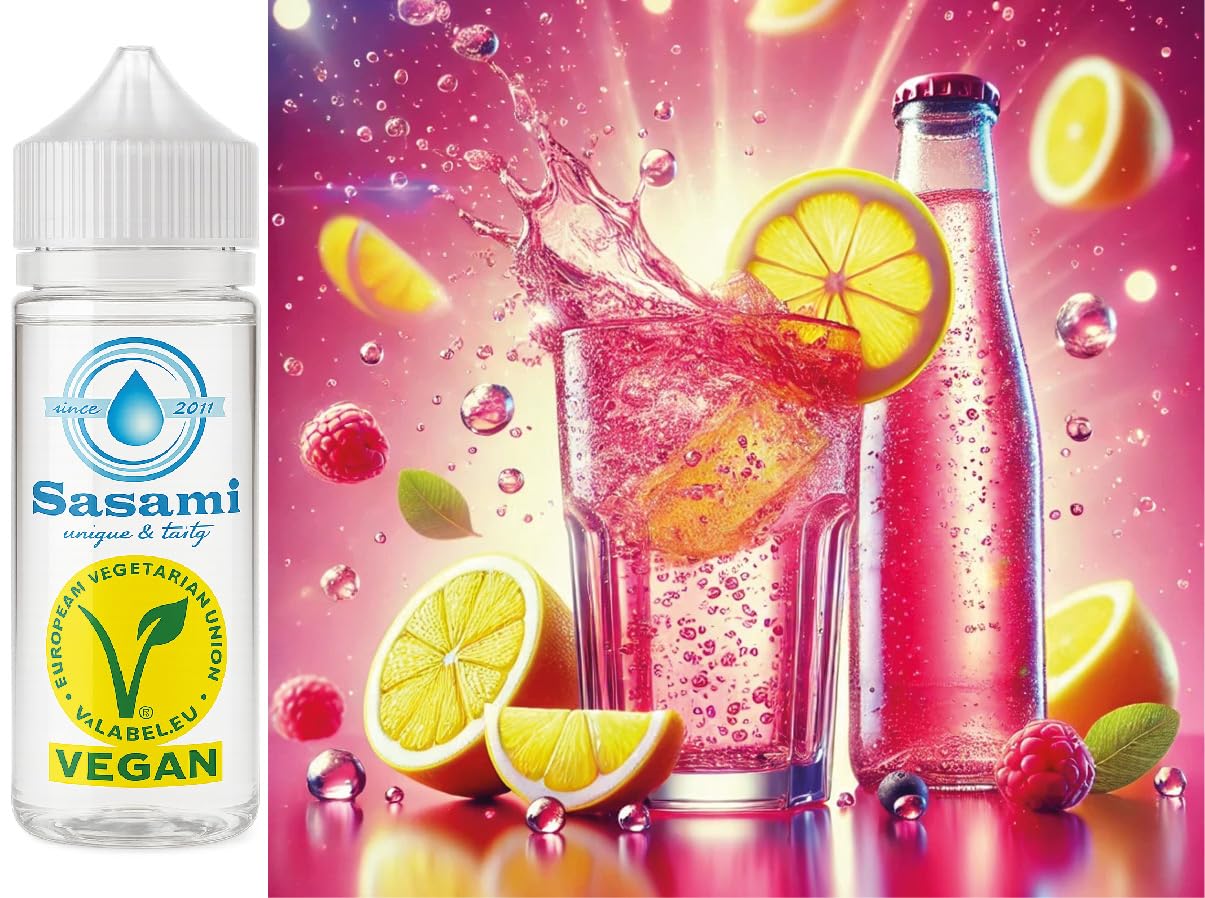 Pink Lemonade - pomelo limonada aroma concentrado - Vegano - Sasami - 100ml