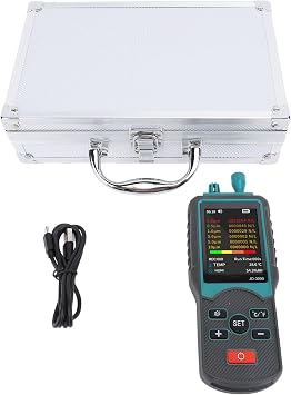 Dust Particle Counter, 6 Sizes 0.3-10m PM2.5 PM10 Monitor