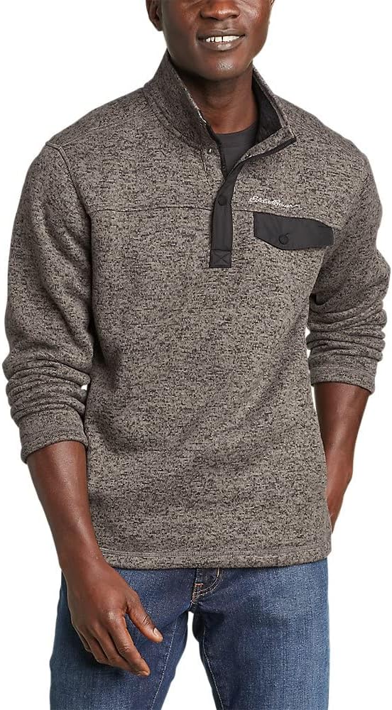 Eddie Bauer Men's Convector Snap Mock 