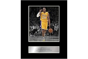 Kobe Bryant Print Signed Mounted Photo Display #01 Printed Autograph Picture Print