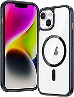 Vista 433 de FNTCASE Funda para iPhone 15 Plus: Fundas magnéticas transparentes para teléfono con protector de pantalla compatible con Magsafe Slim Anti