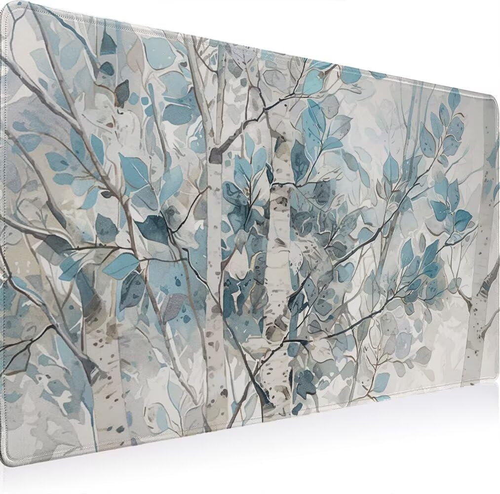 Podkładka pod mysz, duża podkładka pod mysz, 1200 x 600 x 3 mm, XXL, zszyte krawędzie, podkładka pod mysz do gier, ulepszona precyzja i prędkość, gumowa podstawa zapewniająca stabilny chwyt na