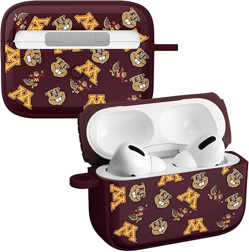 Miniatura 17 de AFFINITY BANDS Minnesota Golden Gophers Camo HDX - Funda compatible con Apple AirPods Generación 3