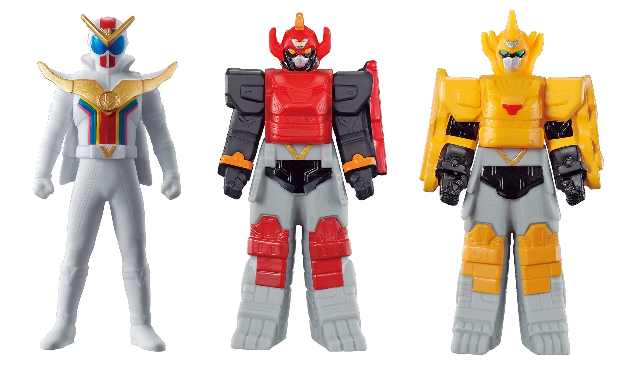 Amazon | ソフビヒーロー 機界戦隊ゼンカイジャー [アソート3種(1.ゼン