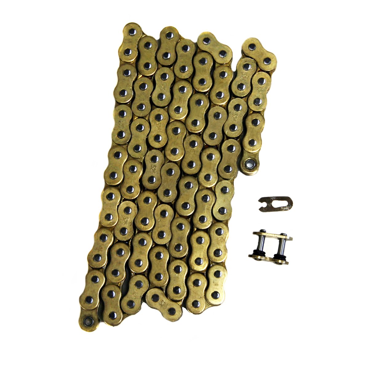FS-520-OG-74, Gold 520x74 O-Ring Drive Chain for Yamaha Grizzly 125 fits 2004-2013 YFM125G