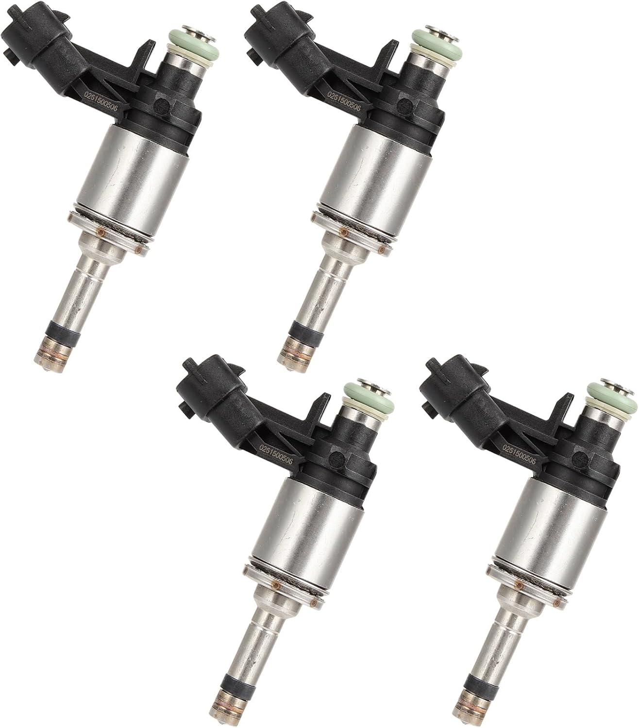 SCITOO Fuel Injectors Automotive Engine 4 Holes 4Pcs Replacement For Ford Explorer 2016-2019, Focus 2016-2018, Mustang 2015-2018