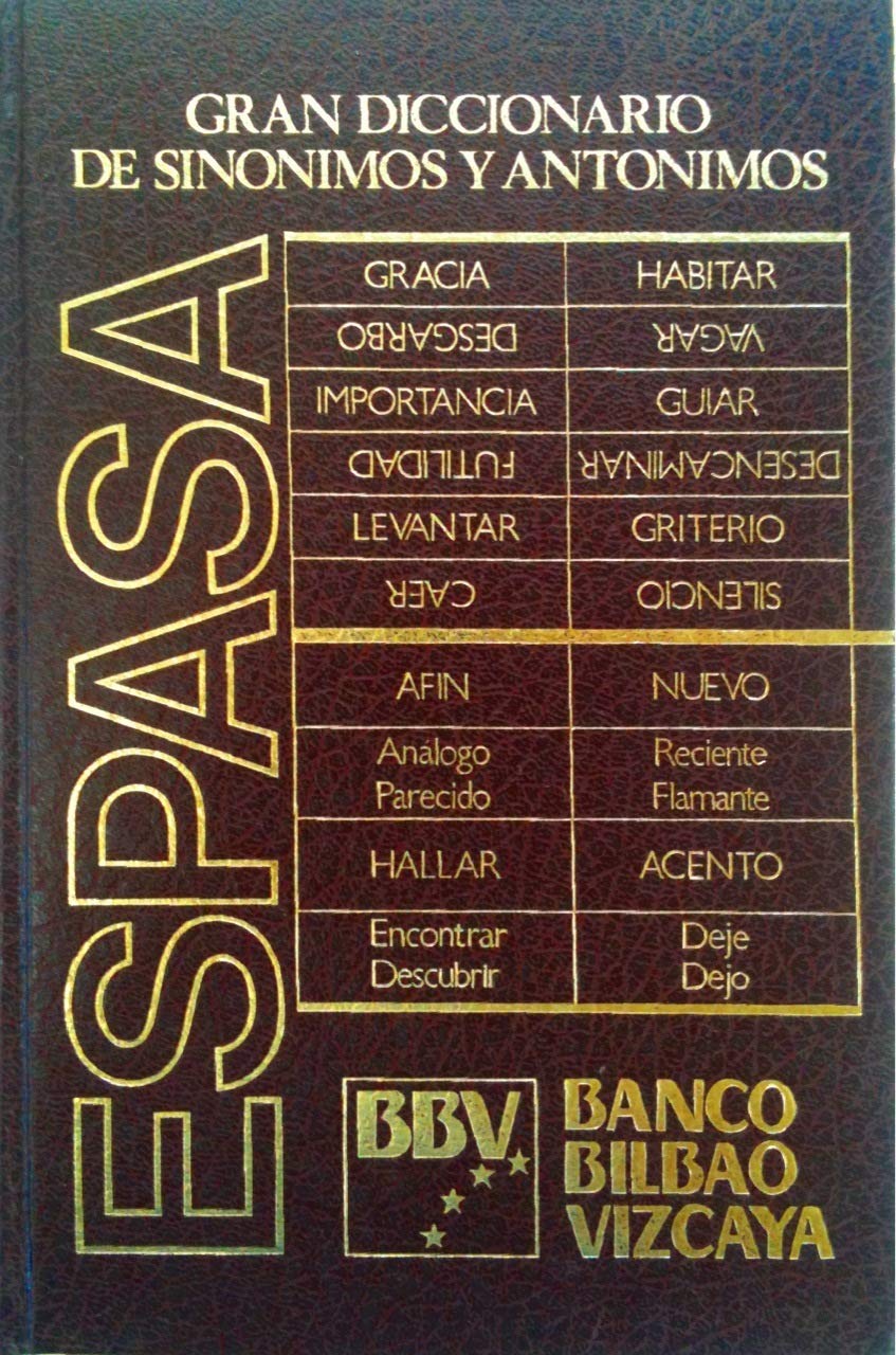 Diccionario De Sinonimos Y Antonimos
