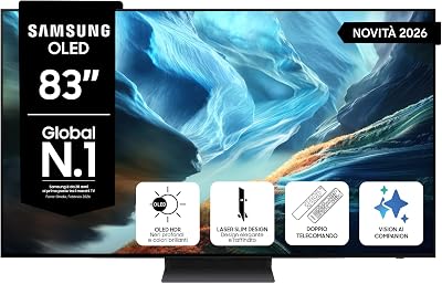 Samsung 83" QE83S92HAEXZT OLED 4K LaserSlim Design Smart TV Vision AI 2026