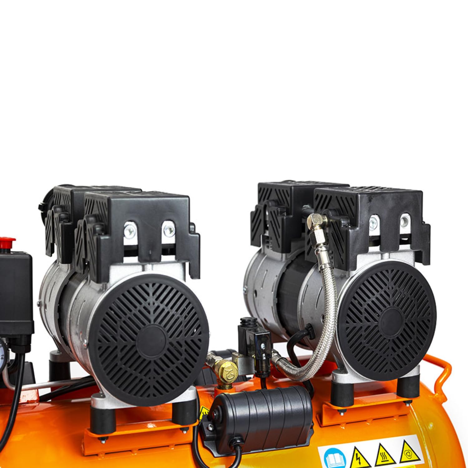 ANOVA - Compresor de aire Eléctrico | 220-240 V / 50 HZ | 50 L | 8 BAR | Caudal Aire 260 L/MIN | Para Inflado de Neumáticos, Herramientas Neumáticas y Pintura | Diseño Robusto