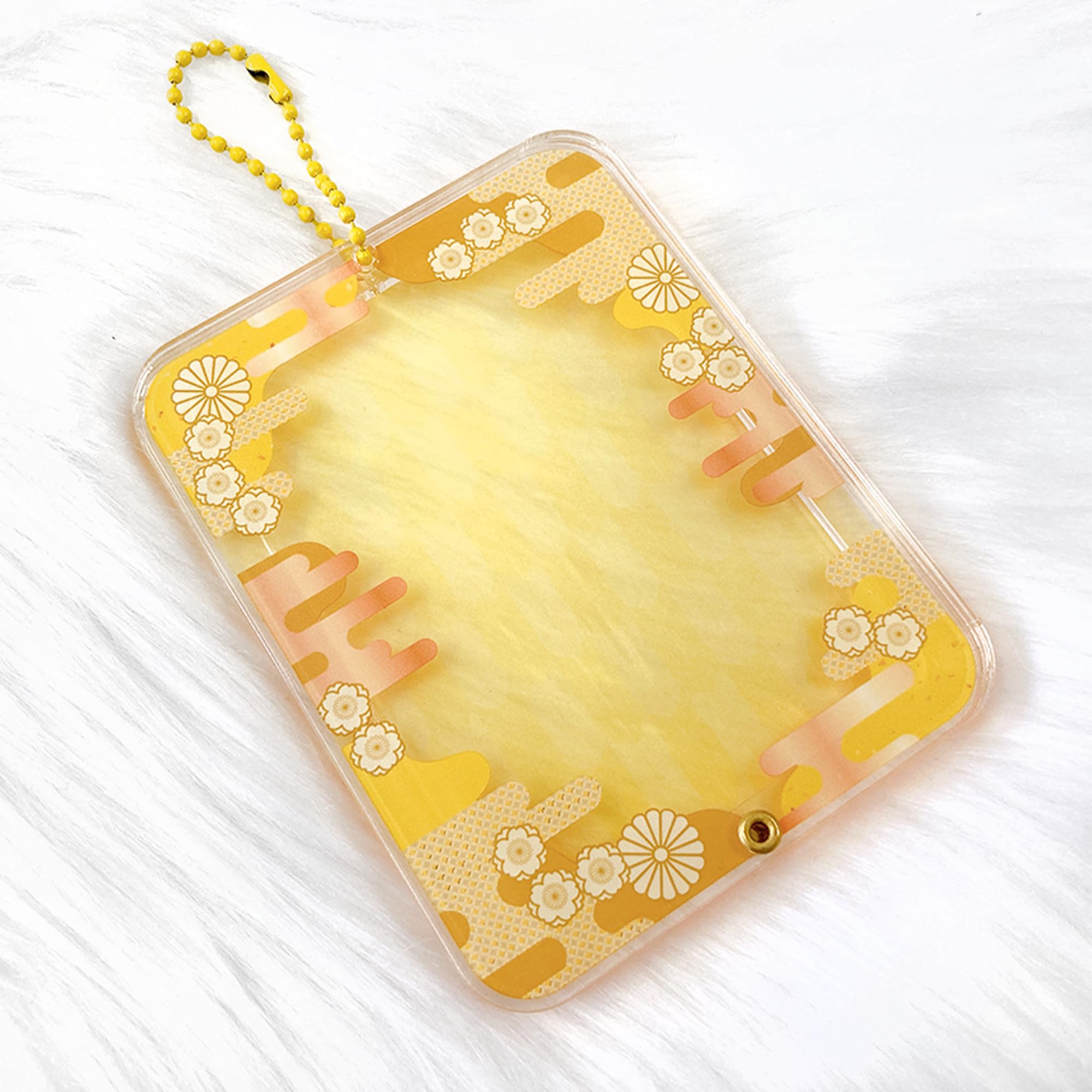 Amazon | アクリルフレーム【和】【トレカ・アクスタ用】イエロー 推し